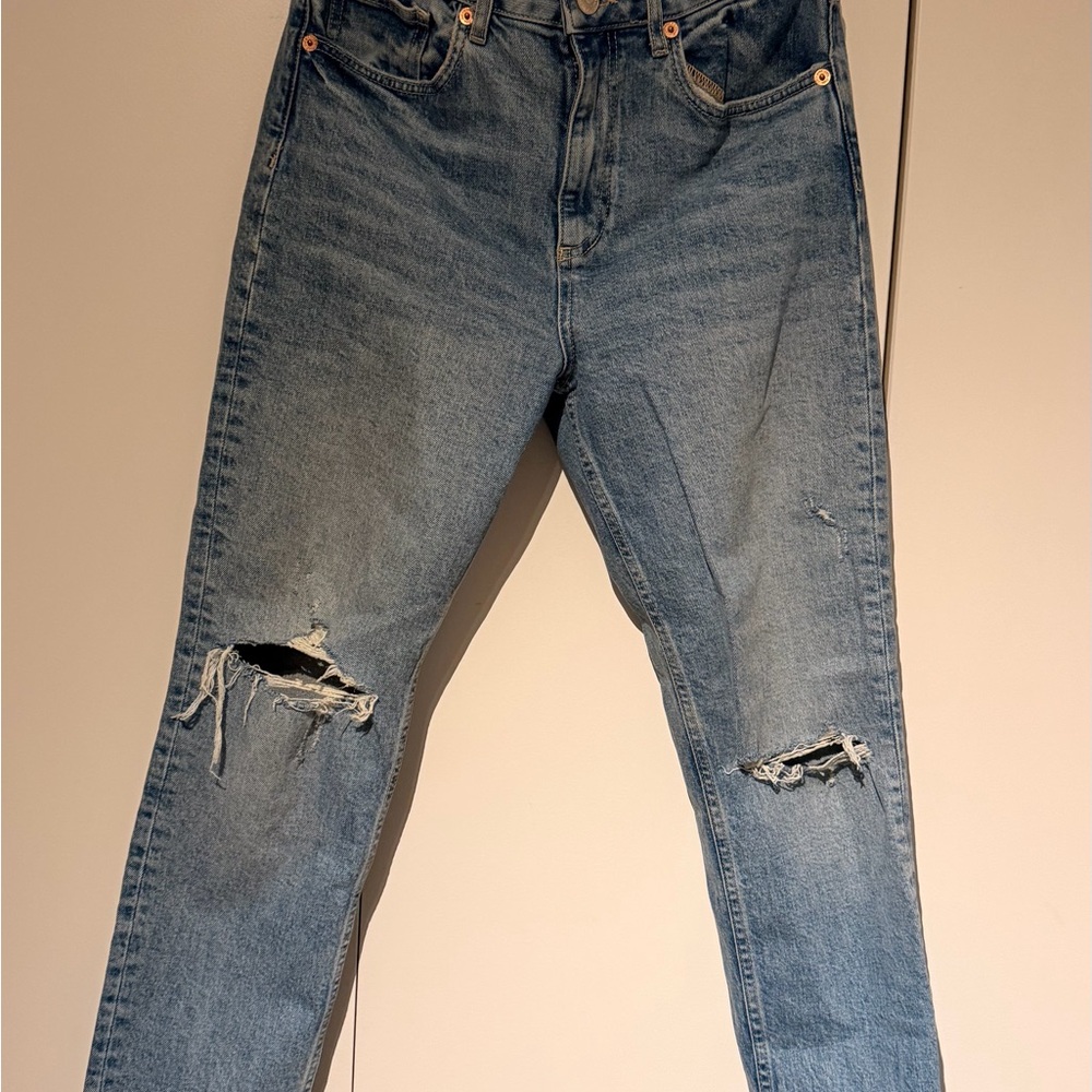 Zara Light Blue Denim Jeans